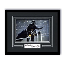 James Earl Jones "Star Wars" SIGNED 'Darth Vader' Framed 11x14 Display G ACOA