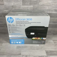 HP OfficeJet 3830 Wireless All-In-One Inkjet Printer - New in Box