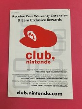 Nintendo DS Club Nintendo C-UTL-USZ-1 Original Replacement Manual Only