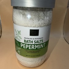 Dead Sea Collection Revitalizes  Invigorates Bath Salt Peppermint 34.2 Oz