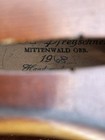 E. R. Pfretzschner Antonius Stradivarius Violin 301-1/2  4/4 Size — photo 7