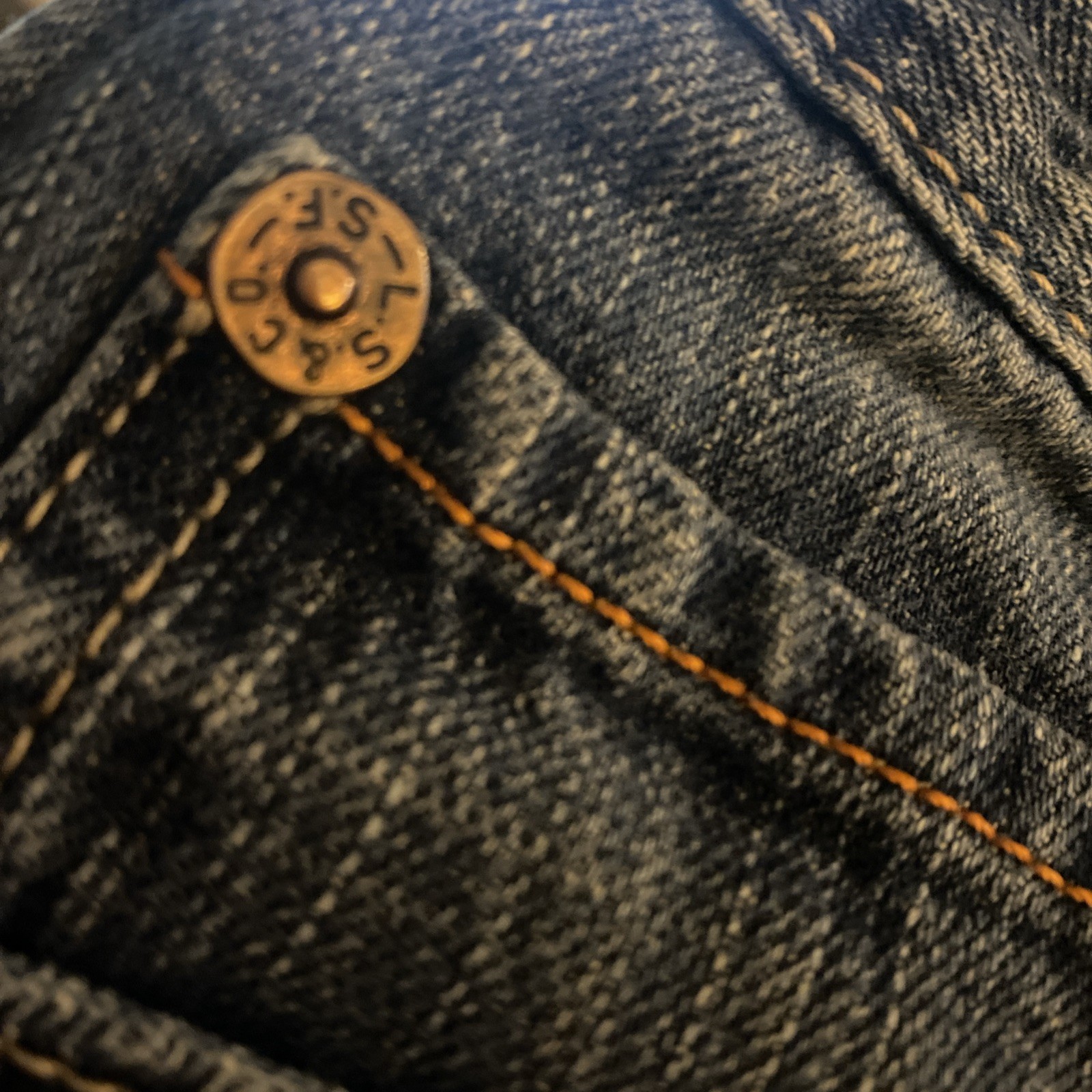 Levis 527 VTG Tribal Woven Print Custom Cut Off Size 14 Womens 90’s Boho Hippie thumbnail 9