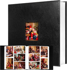 000 Pockets Photo Album 4X6, Extra Large Capacity Leather Cover Wedding Family P