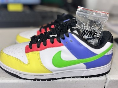 Women s Nike Dunk Low Green Strike 8W With OG Damaged Box Brand New