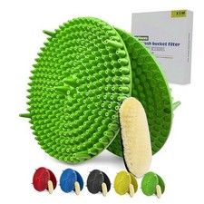 2 Pack 4-5 Gallon Car Wash Bucket Grit Trap Insert,Detailing Kit Green