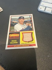 2025 heritage baseball drake baldwin rookie relic 