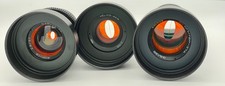 Helios 44M Mir & Jupiter Amber Boken Flare Cine Set 37 58 & 135mm CineMod Sony E