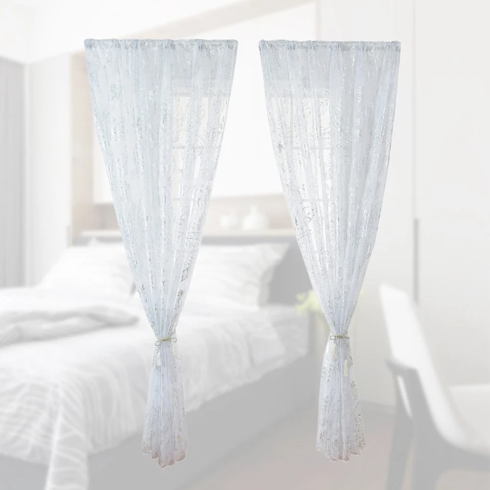 Tende Finestre Camera Da Letto Piccole Finestra Curtain Floreale - Immagine 2 di 4