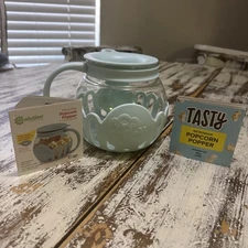 Ecolution Micro Pop Microwave Healthy Popcorn Popper 1 1/2 QT Personal Size NWT