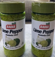 2 Badia Spices Lime Pepper Seasoning 6.5oz Ea...