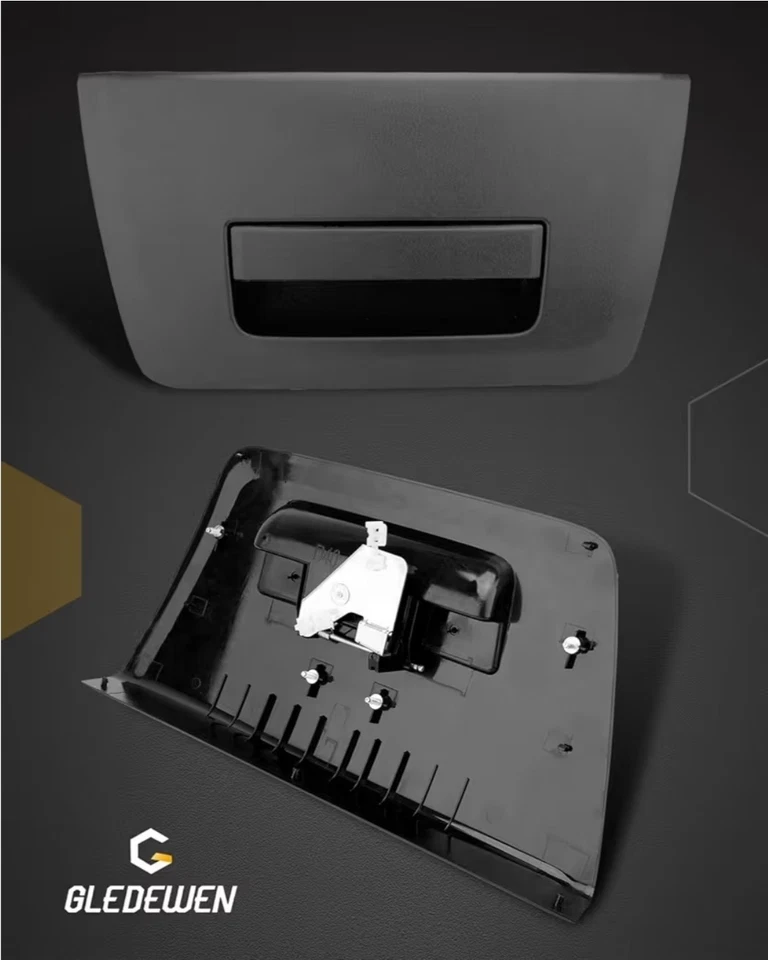 Manija de puerta trasera para Nissan Frontier 2005-2012 con provisión de emblema negra Foto 3 de 3