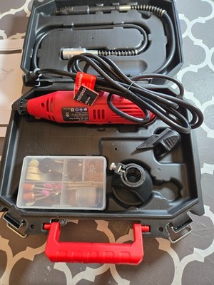 Populo High Performance Rotary Tool Kit with Accessories RTK-107