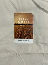Field Notes America The Beautiful Single Notebook Amber Waves Unused