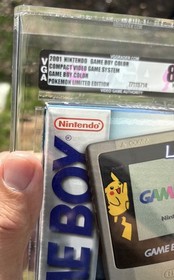 VGA 85+ Nintendo Game Boy Color Pokemon Gold Silver Limited Gameboy Not Wata PSA