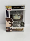 Funko Pop Lord of the Rings Frodo Baggins 444 Glow Chase In Pop Protector