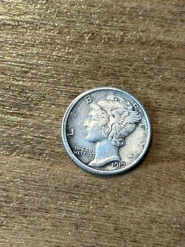1919S Mercury Dime AU+
