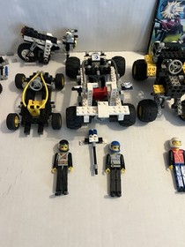 6 Vintage TECHNIC Vehicle & Minifigure Set # 8223 8230 8816 8207 8233 8239 Lot