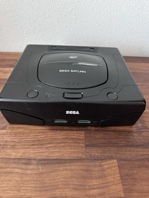 Sega Saturn MK-80000A w/Manual, Controller, Not For Resale Games Tested/ Working
