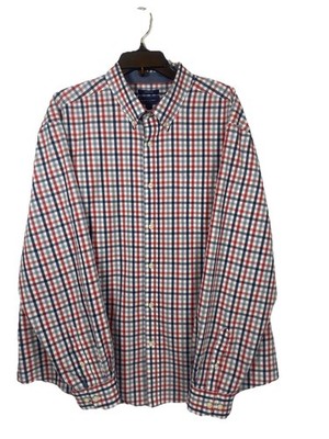 Mason James Men's XXL Multi Color Denim Long Sleeve Flip Cuffs Button Up Shirt