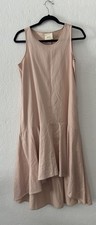 Maeve Camellia Drop Waist Dress Blush Pink Flowy Sleeveless Fairycore Linen Sm