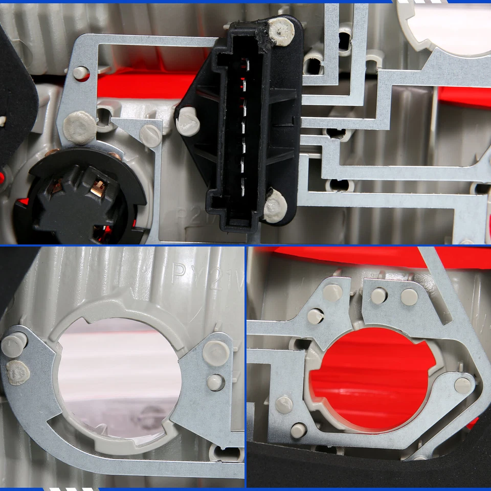 适用于 00-06 梅赛德斯奔驰 W220 S 级 S430 S500 S550 S600 烟 LED 尾灯 — 第 4/4 张图片