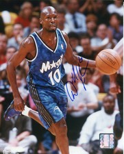 Darrell Armstrong  Autographed 8x10 Orlando Magic  Free Shipping   #S1939