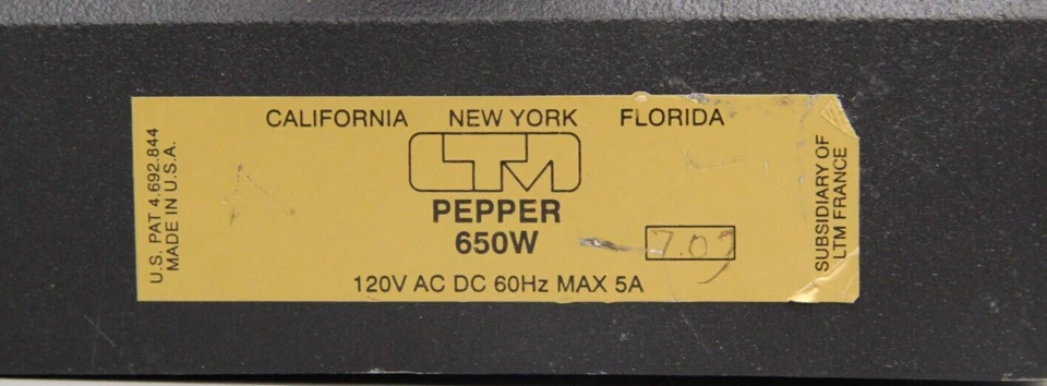 LTM Pepper 650W Tungsten Fresnel Light - Image 3 of 4