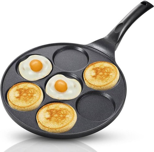 Pfannkuchenpfanne Eierpfanne Pancakes Pfanne Bratpfanne Liwanzenpfanne Ø 27cm - Bild 10 von 13