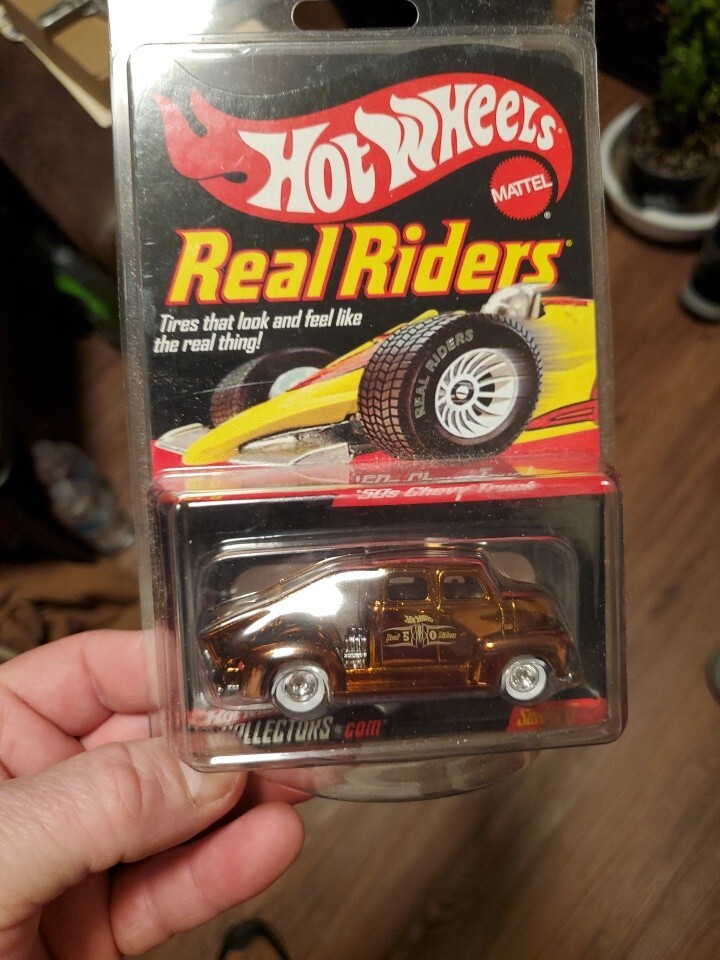 ホットウィール　　RLC リアルライダーズ　50 chevy truck Hot Wheels '50s Chevy Truck Real Riders Series 6 LE of