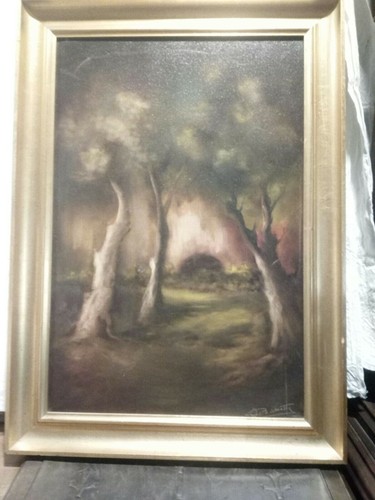 Öl auf Leinwand Otello Barren - Bild 1 von 7