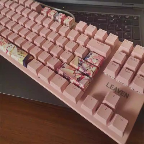 Genshin Impact Yae Miko Wired Mechanical Keyboard Computer Office Customization - Picture 17 of 29