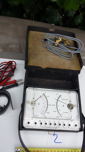 Ampèremètre Pour Voitures Anciennes - Instrument De Tableau De Bord - Occasion Bon état