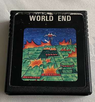 WORLD END, Atari Modul, gebraucht, funktioniert, works