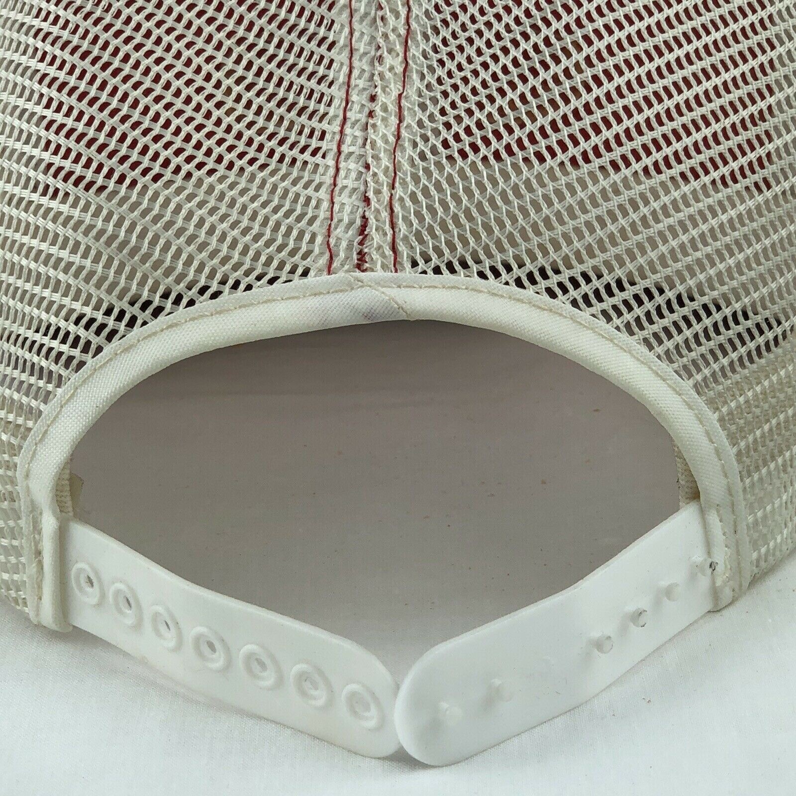 Conoco Patch SnapBack Trucker Mesh Hat Cap White … - image 10