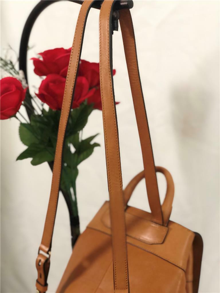 Rag & Bone Mini Pilot Drawstring Flap Leather Backpack in  display picture 3