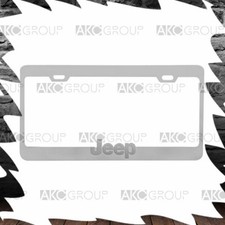 Heavy Duty Official Jeep Chrome License Plate Frame For Us License Plate Heavy Duty Official Jeep Chrome License Plate Frame For Us License Plate