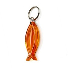 FISH Shaped Keychain Gadget x Fish Market Seafarer Port ORANGE TR