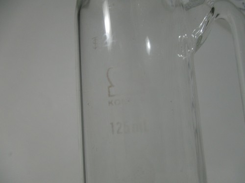 Cuentas 125mL grado. Embudo de adición de ecualización de presión 24/40, 2 mm ptfe pasarela - Imagen 7 de 8