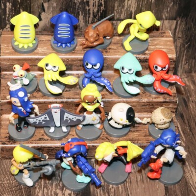kobuuta 　マリカーとスプラ3 SPLATOON 3 Choco Egg Mini Figure Full Complete set of 18p