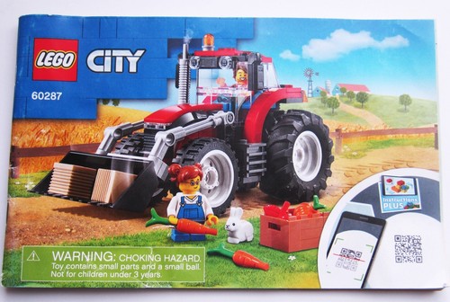 LEGO City Traktor NUR ANLEITUNGSHEFT für Set 60287 Anleitung 2021 komplett - Bild 1 von 2
