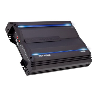 Soundstream SR1.3500D 3500 Watt Monoblock Class AB Car Audio Subwoofer Amplifier