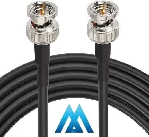 BNC Male to BNC male Cable Low Loss Coaxial RG214 LSZH Military Spec M17 - Image 2 of 4