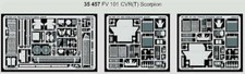Eduard  1/35 scale Photo etch Set for AFV Club Kits CVR T FV101 Scorpion #35457