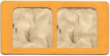 Stereo Foto lichtdurchlässig Bergsteiger an Eiswand Grindelwald Schweiz ca 1865