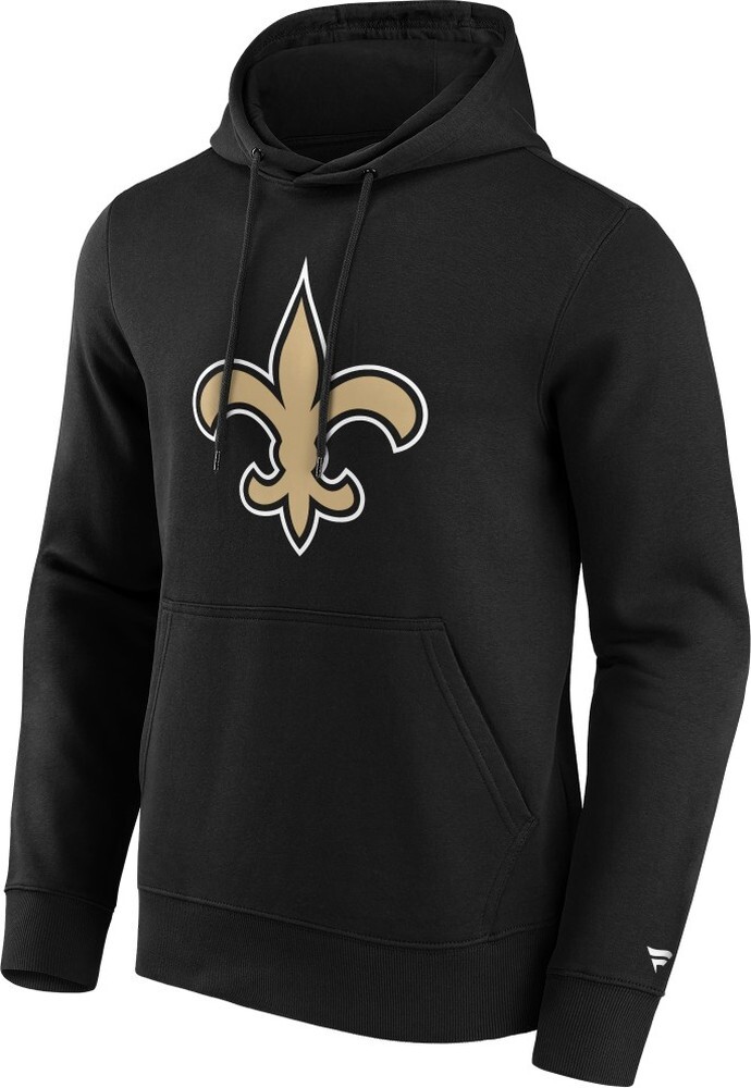 Толстовка с капюшоном с основным логотипом New Orleans Saints