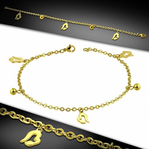Keybella Bracciale Donna Acciaio Inox Con Cuore – Regalo San Valentino, Compleanno, Oro