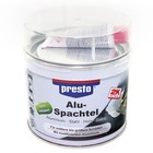 presto 2K Alu-Spachtel 600375 1000g inkl. 25g Härter Aluminium Stahl Holz Beton
