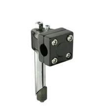 NEW BMX FREESTYLE BICYCLE GOOSENECK STEM 21.1mm BLACK, FITS SCHWINN'S