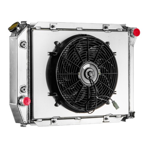 4 Row Radiator Shroud Fan For 1967 1968 Ford Thunderbird Galaxie/Mercury Marquis