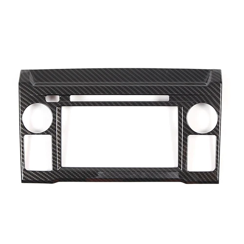 ABS Carbon Fiber Interior Dash Console Trim cover Set Fits Nissan Titan 2016-24 - Picture 9 of 27